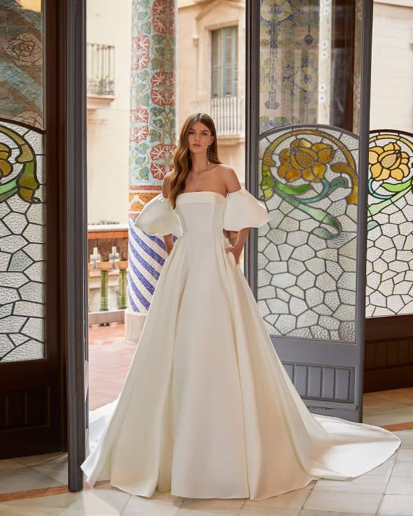 TULSA Wedding Dress lunanovias collection 2023: Paris Boutique