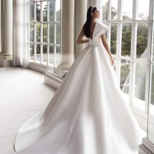 SEDNA Wedding Dress Pronovias collection 2023 | Paris Boutique