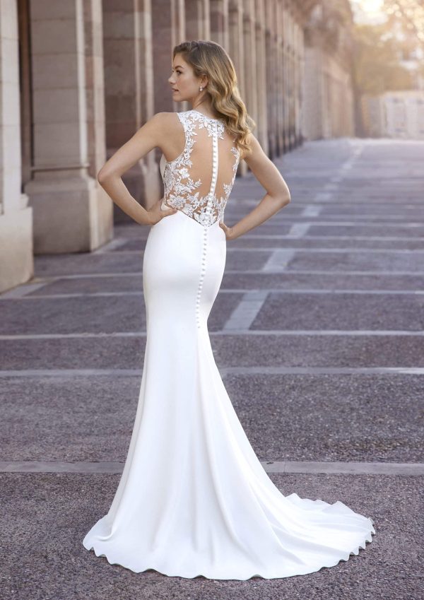 DIVINE Wedding Dress White one Collection 2023 Paris Boutique