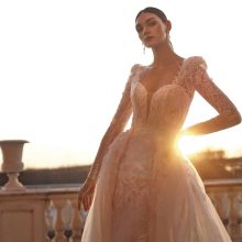 FIORA Wedding Dress Pronovias Privee collection 2023 | Paris Boutique