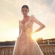 FIORA Wedding Dress Pronovias Privee collection 2023 | Paris Boutique