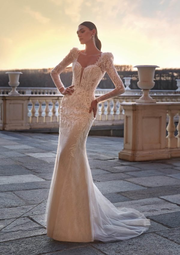 FIORA Wedding Dress Pronovias Privee collection 2023 | Paris Boutique