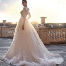 FIORA Wedding Dress Pronovias Privee collection 2023 | Paris Boutique