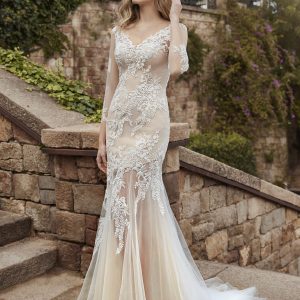 GLOW Wedding Dress White one Collection 2023 Paris Boutique