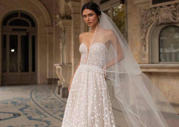 HOPKINS Wedding Dress Pronovias collection 2023 | Paris Boutique