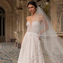 HOPKINS Wedding Dress Pronovias collection 2023 | Paris Boutique