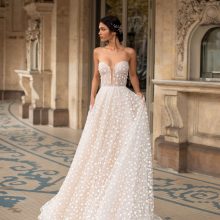 HOPKINS Wedding Dress Pronovias collection 2023 | Paris Boutique