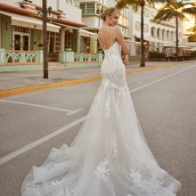 CATA Wedding Dress luna novias collection 2024: Paris Boutique