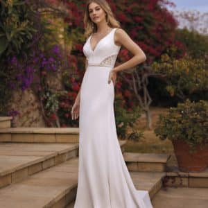 LIPA Wedding Dress White one Collection 2024 Paris Boutique