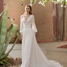 LIZ Wedding Dress Alma Novias collection 2024 Paris