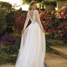 SHEILA Wedding Dress White one Collection 2024 Paris Boutique