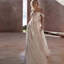 CLARIS Wedding Dress Pronovias collection 2024