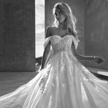 CLARIS Wedding Dress Pronovias collection 2024