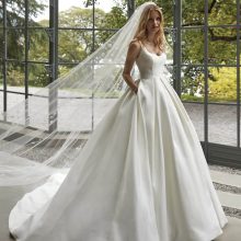 LAMYA Nicole Wedding Dress collection 2024| Boutique Paris