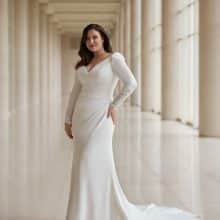 MAEL Wedding Dress Martha Blanc collection 2024 Paris