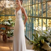 NAIMA Wedding Dress Aire Barcelona Collection 2024| Paris Boutique