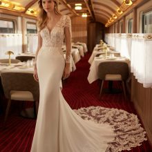 VARINIA Wedding Dress Aire Barcelona Collection 2025| Paris Boutique