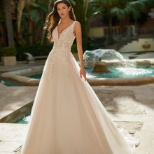 IMELDA Wedding Dress Aire Barcelona Collection 2025| Paris Boutique