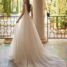 IMELDA Wedding Dress Aire Barcelona Collection 2025| Paris Boutique