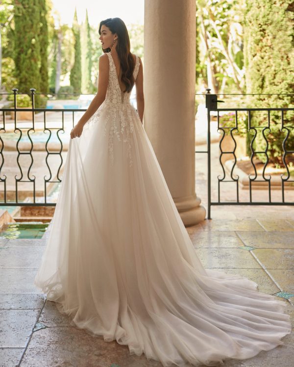 IMELDA Wedding Dress Aire Barcelona Collection 2025| Paris Boutique