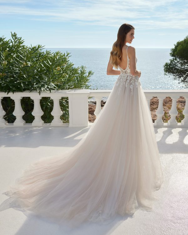 Robe de Mariée PERLA Aire Barcelona 2025| Mariée Parisienne