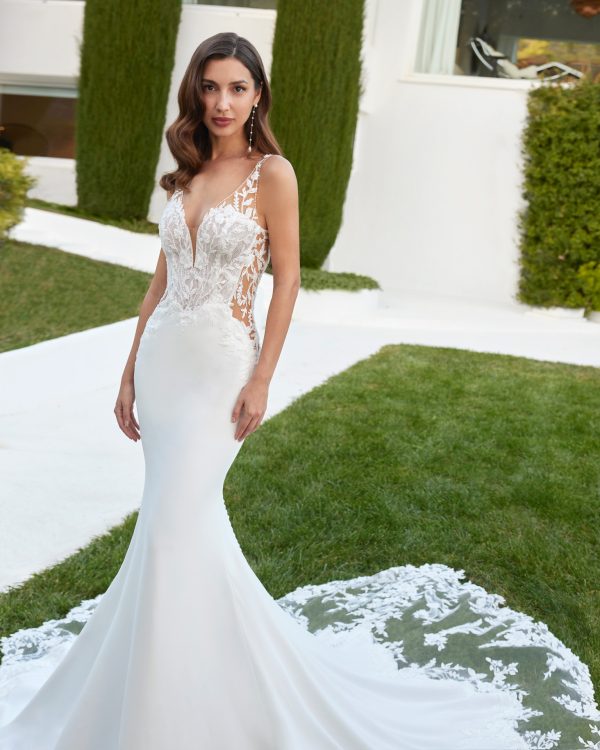 PRIORE Wedding Dress Aire Barcelona Collection 2025| Paris Boutique