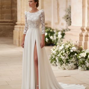 HANKA Wedding Dress Alma Novias collection 2025 Paris