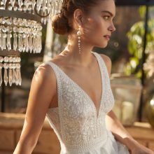 ULANI Wedding Dress Aire Barcelona Collection 2025| Paris Boutique