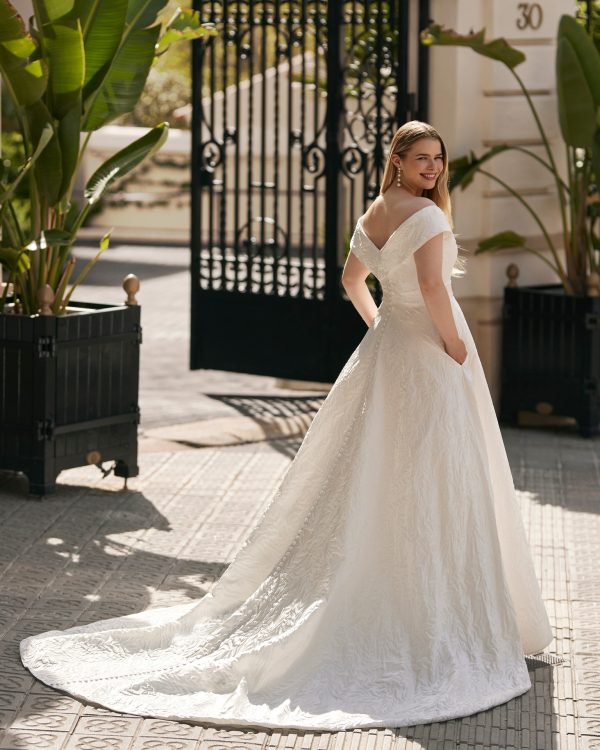 FADIA Wedding Dress Martha Blanc collection 2025 Paris