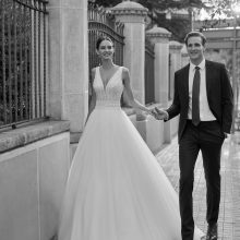 PAOLO Wedding Dress Aire Barcelona Collection 2025| Paris Boutique