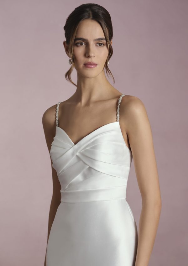 FUMIKO Wedding Dress White one Collection 2025 Paris Boutique