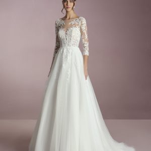 MORI Wedding Dress White one Collection 2025 Paris Boutique