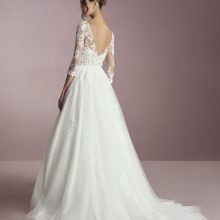 MORI Wedding Dress White one Collection 2025 Paris Boutique