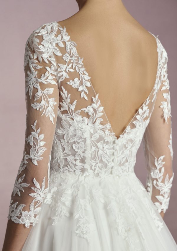 MORI Wedding Dress White one Collection 2025 Paris Boutique