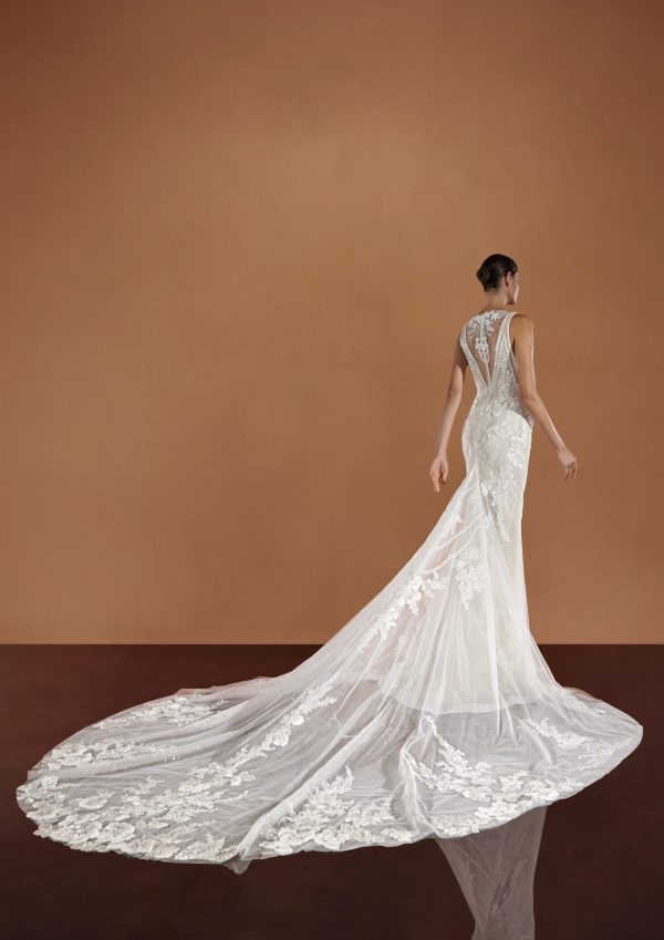 ASMIN Wedding Dress Pronovias Privee collection 2025 | Paris Boutique