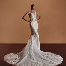 ASMIN Wedding Dress Pronovias Privee collection 2025 | Paris Boutique